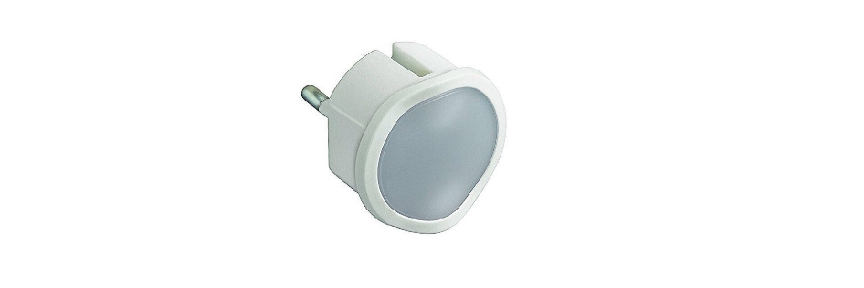 EMERGENCY LIGHT ADAPTOR WHITE